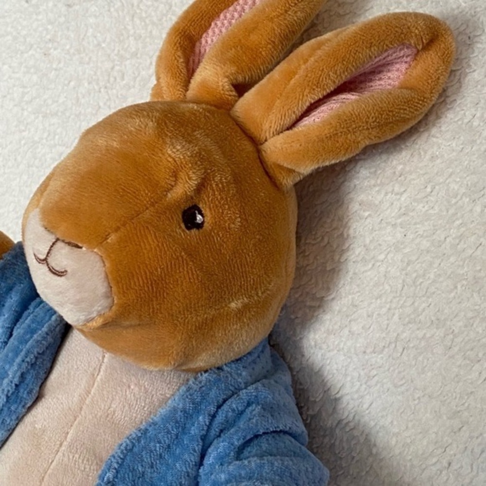 Peter Rabbit Bunny plush stuffed animal kids
Preferred toy blue coat
